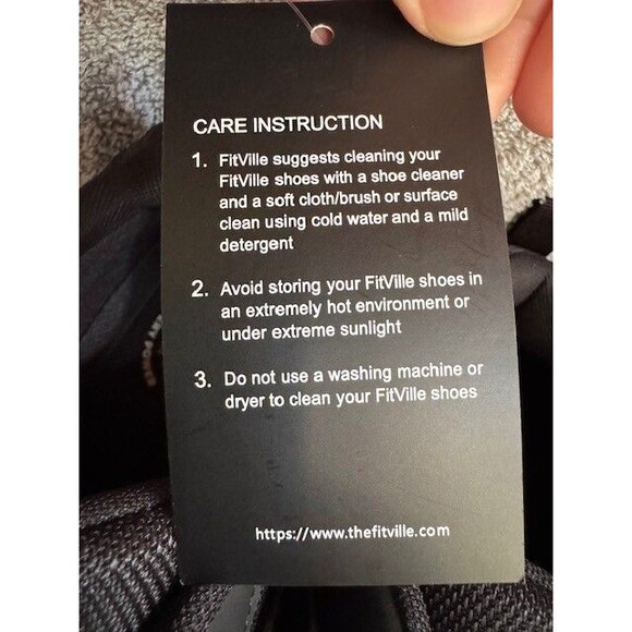 Fitville Mens Marca Black Knit Orthopedic Diabetic Walking Shoes 10 EW Wide NWT - Picture 5 of 12